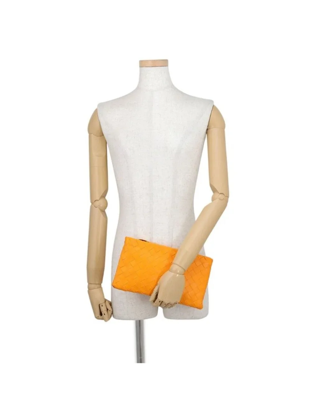 Bottega Veneta Clutch Intrecciato Leather Document Case